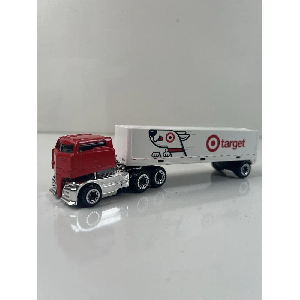 Hot Wheels Rig Bull Terrier Dog Target Stores Semi Truck Mattel 2013 Collectible